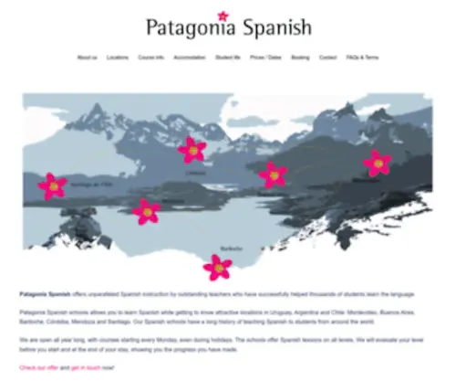 Patagoniaspanish.com(Patagonia Spanish) Screenshot