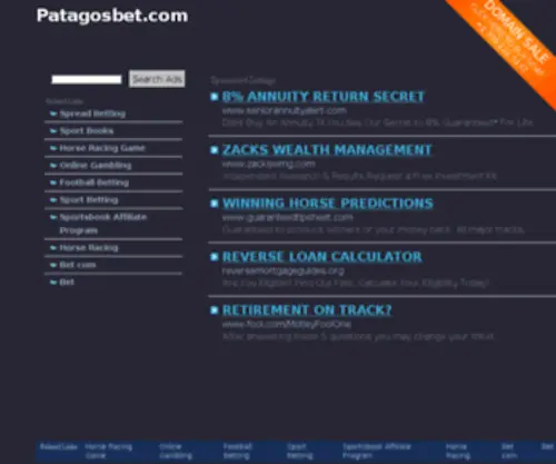 Patagosbet.com(Patagosbet) Screenshot