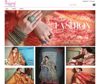 Patangsarees.com(Buy Online Designer Wedding Sarees) Screenshot