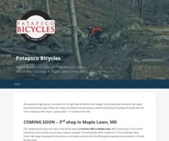 Patapscobike.com(Patapsco Bicycles) Screenshot