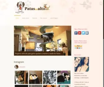 Patasaoalto.com.br(Patas ao Alto) Screenshot