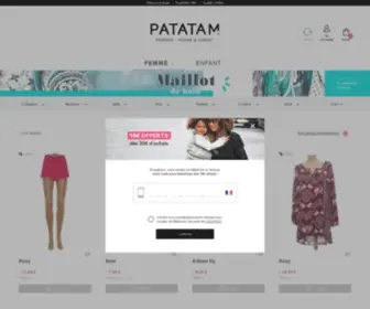 Patatam.com(Friperie pour femmes du XXS au 60 jusqu'à) Screenshot