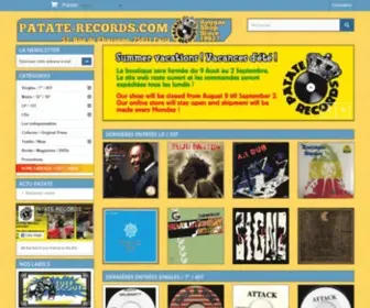 Patate-Records.com(Patate Records) Screenshot