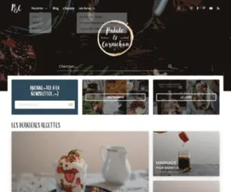 Patateetcornichon.com(Patate & Cornichon · Recettes véganes simples et rapides) Screenshot