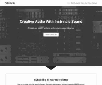 Patchbanks.com(Premium Sound Libraries) Screenshot