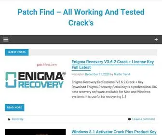 Patchfind.com(Patch Find) Screenshot