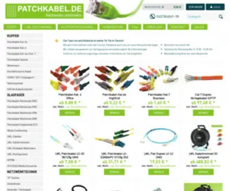 Patchkabel.de(Willkommen bei) Screenshot