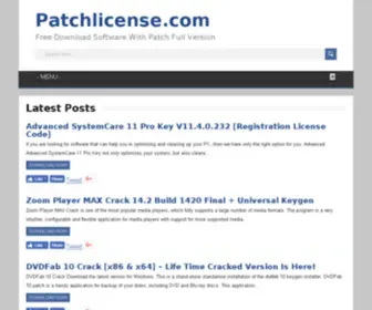 Patchlicense.com(Patchlicense) Screenshot