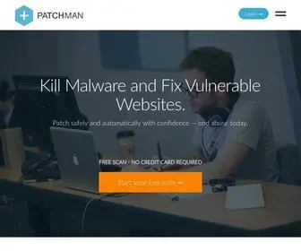 Patchman.co(Kill Malware and Fix Vulnerable Websites) Screenshot