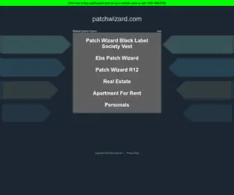 Patchwizard.com(Patchwizard) Screenshot