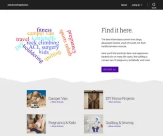 Patchworkandpebbles.com(Front Page) Screenshot