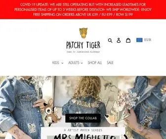 Patchytiger.com(Home To Customised Kidswear) Screenshot