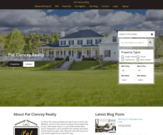 Patclanceyrealty.com(Pat Clancey Realty) Screenshot