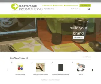 Patdome.com(Patdome Promotions) Screenshot