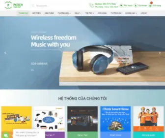 Patech.vn(Công ty Cổ phần XNK Kỹ nghệ Á Đông) Screenshot