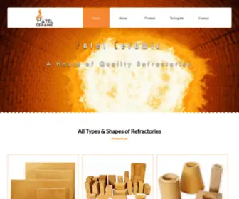 Patelceramic.com(PATEL CERAMIC) Screenshot