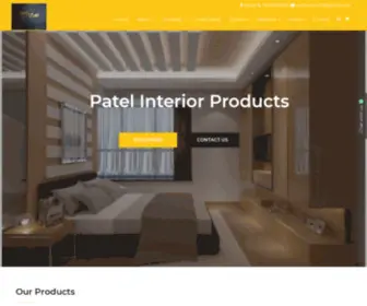 Patelinteriorproducts.in(Patel Interior Products in Rajkot) Screenshot