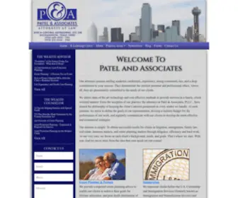 Patellaw.net(Estate Planning Attorney) Screenshot