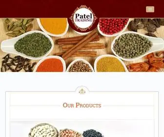 Pateltrading.com.au(Patel Trading) Screenshot