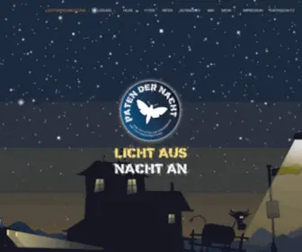 Paten-Der-Nacht.de(Gegen Lichtverschmutzung) Screenshot