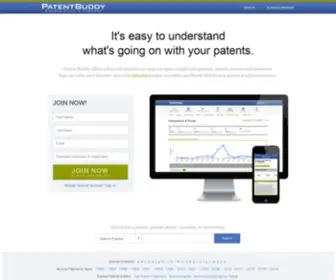 Patentbuddy.com(Patents) Screenshot