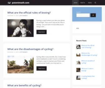 Patentmath.com(patentmath) Screenshot