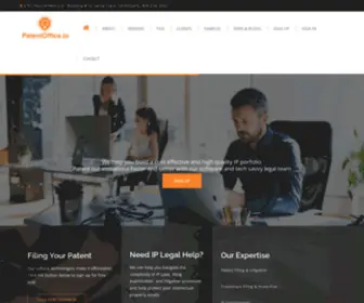 Patentoffice.io(Trademark and Patent Filing Service in Santa Clara) Screenshot