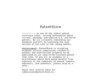 Patentstorm.us(Patents) Screenshot