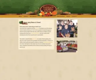 Patersonfarmersmarket.com(Farmer Fresh Produce) Screenshot