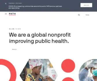 Path.org(Better health moves humanity forward) Screenshot