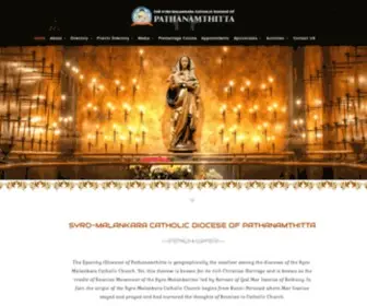 Pathanamthittadiocese.com(Diocese Of Pathanamthitta DIOCESE OF PATHANAMTHITTA) Screenshot