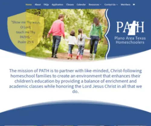 Pathco-OP.org(Dallas-Plano-Richardson-Allen-Mckinney Homeschool-Coop) Screenshot