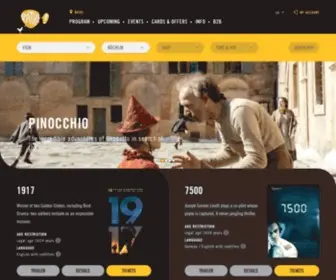 Pathe.ch(Pathé Switzerland cinemas) Screenshot
