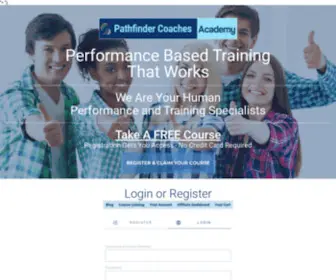 Pathfindercoaches.com(Pathfinder Coaches Academy) Screenshot