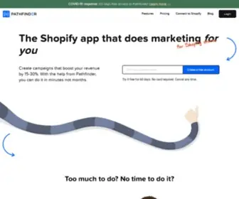 Pathfindercommerce.com(Pathfinder) Screenshot