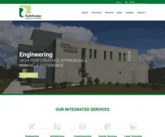 Pathfinderengineers.com(Sustainable) Screenshot