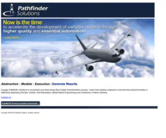 Pathfindersolns.com(Pathfinder Solutions) Screenshot