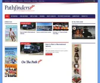 Pathfinderstravel.com(Pathfinders Travel Magazine) Screenshot