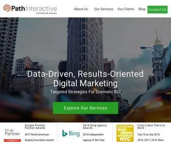Pathinteractive.com(SEO, PPC, Social Media & Digital Media Agency) Screenshot