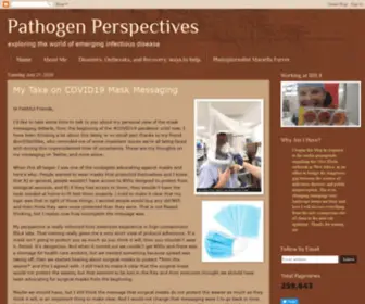 Pathogenperspectives.com(Pathogen Perspectives) Screenshot