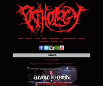 Pathologyband.com(News) Screenshot