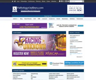 Pathologyoutlines.com(Pathology Outlines) Screenshot