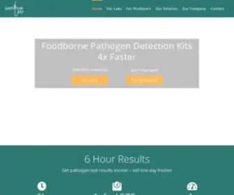 Pathotrak.com(Same Day Pathogen Test Results) Screenshot