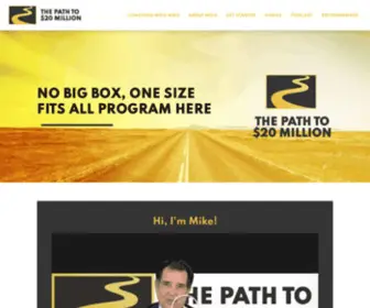 Pathto20Million.com(The Path to $20 Million) Screenshot