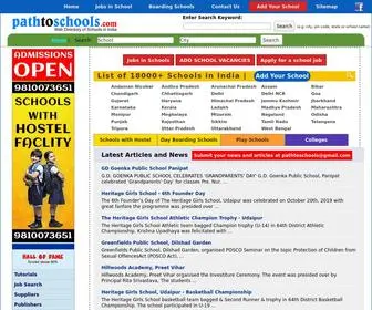 Pathtoschools.com(Schools List) Screenshot