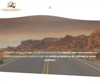 Pathway2Careers.com(Education with Destination) Screenshot