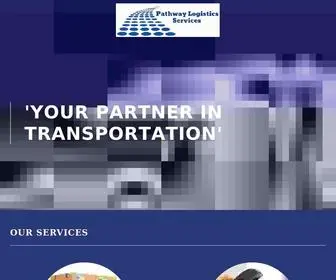 Pathwaylogiservices.com(Your Partner in Transportation) Screenshot