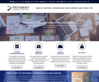 Pathwaynj.com(Pathway Communications Group) Screenshot