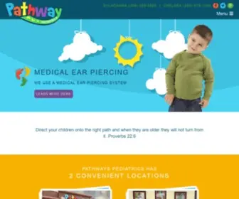 Pathwaypeds.com(Pathway Pediatrics) Screenshot