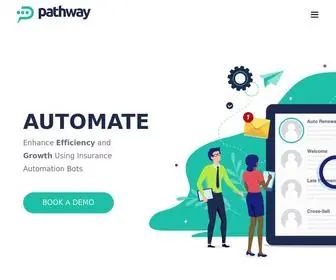 Pathwayport.com(Affordable Insurance Marketing Automation Systems) Screenshot